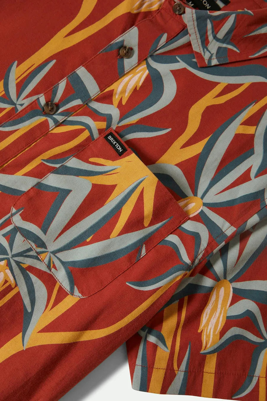 Charter Print - dark red scenic trip - Dotty&Dan